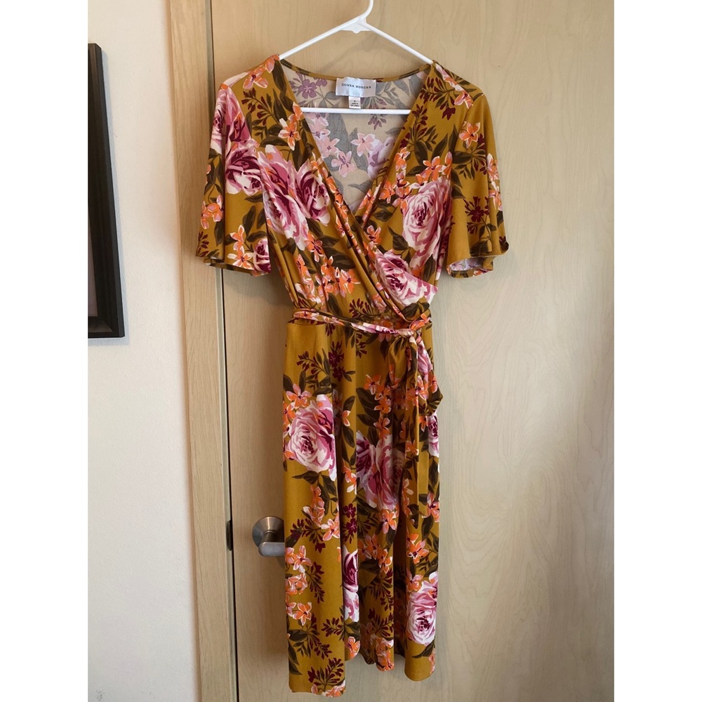 Floral Wrap Dress